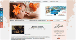 Desktop Screenshot of massage-relaxation-dijon.com